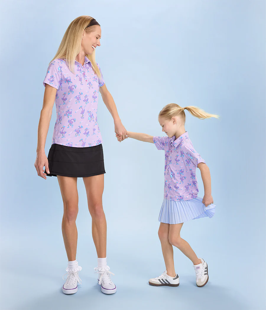 Women's Flamingo Fiasco Short-Sleeve Golf Polo - Image 5