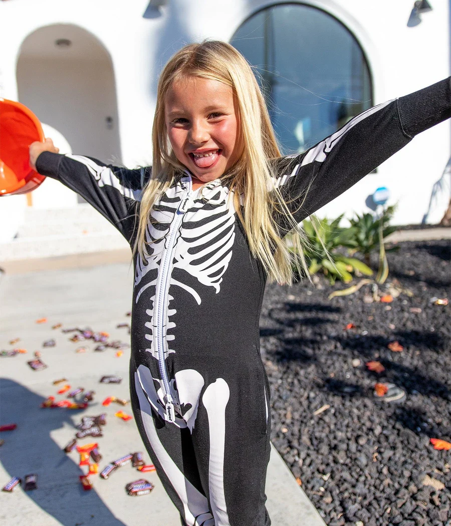 Girl's Skeleton Costume - Image 3