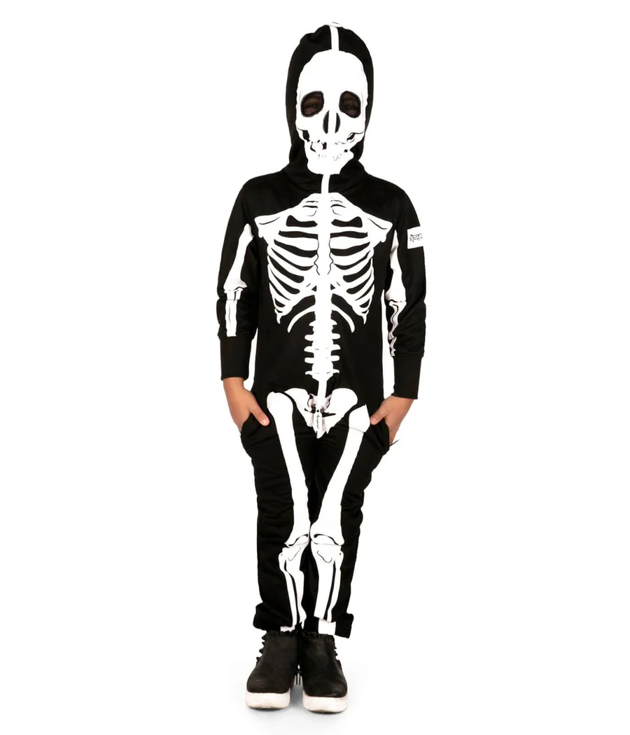Girl's Skeleton Costume - Image 5