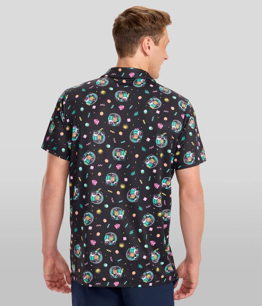 Men's Cart Dog Golf Polo - Image 3