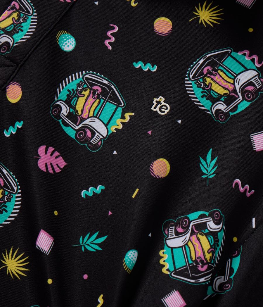 Men's Cart Dog Golf Polo - Image 5