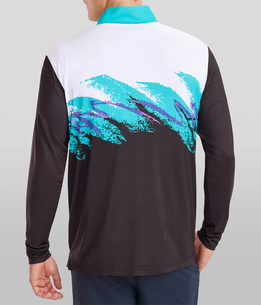 Men's Midnight Rip 'N Sip Golf Quarter Zip Pullover - Image 3