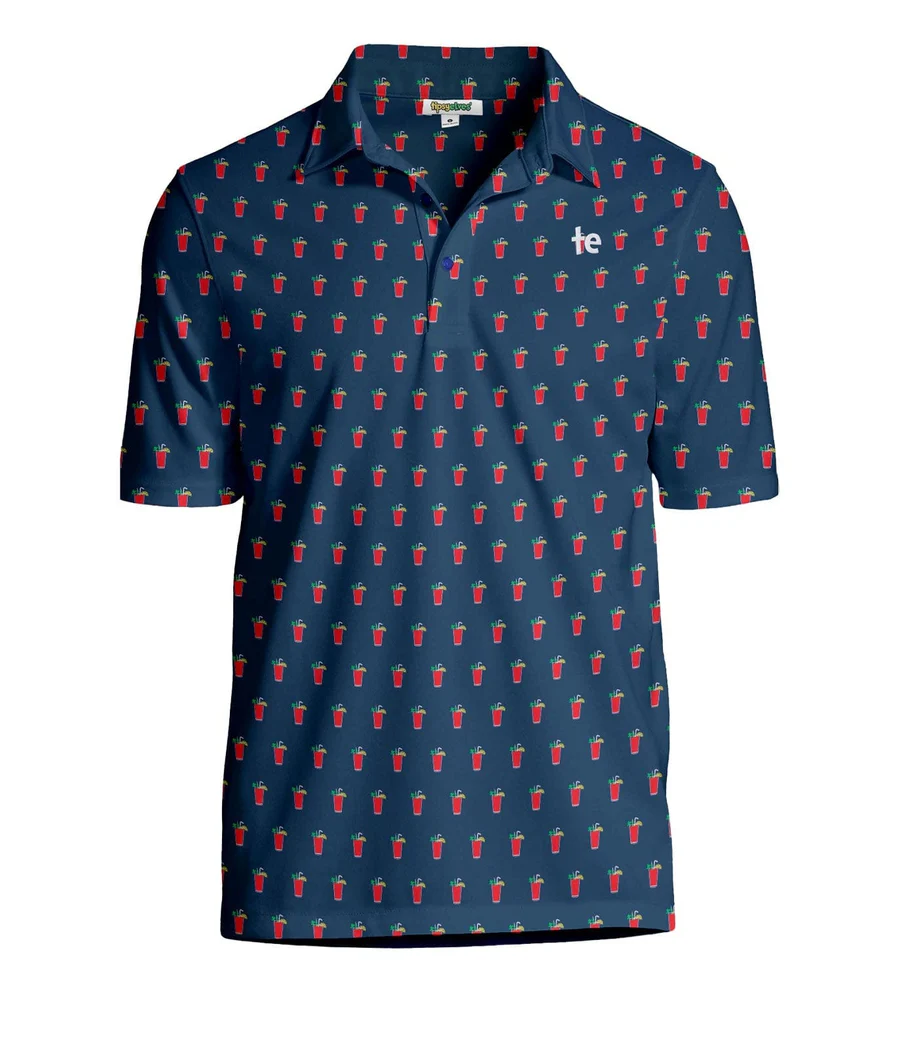 Men's Bloody Mary Golf Polo - Image 7
