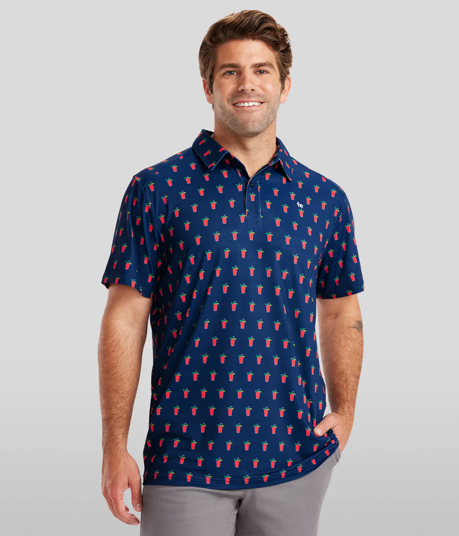 Men's Bloody Mary Golf Polo - Image 3