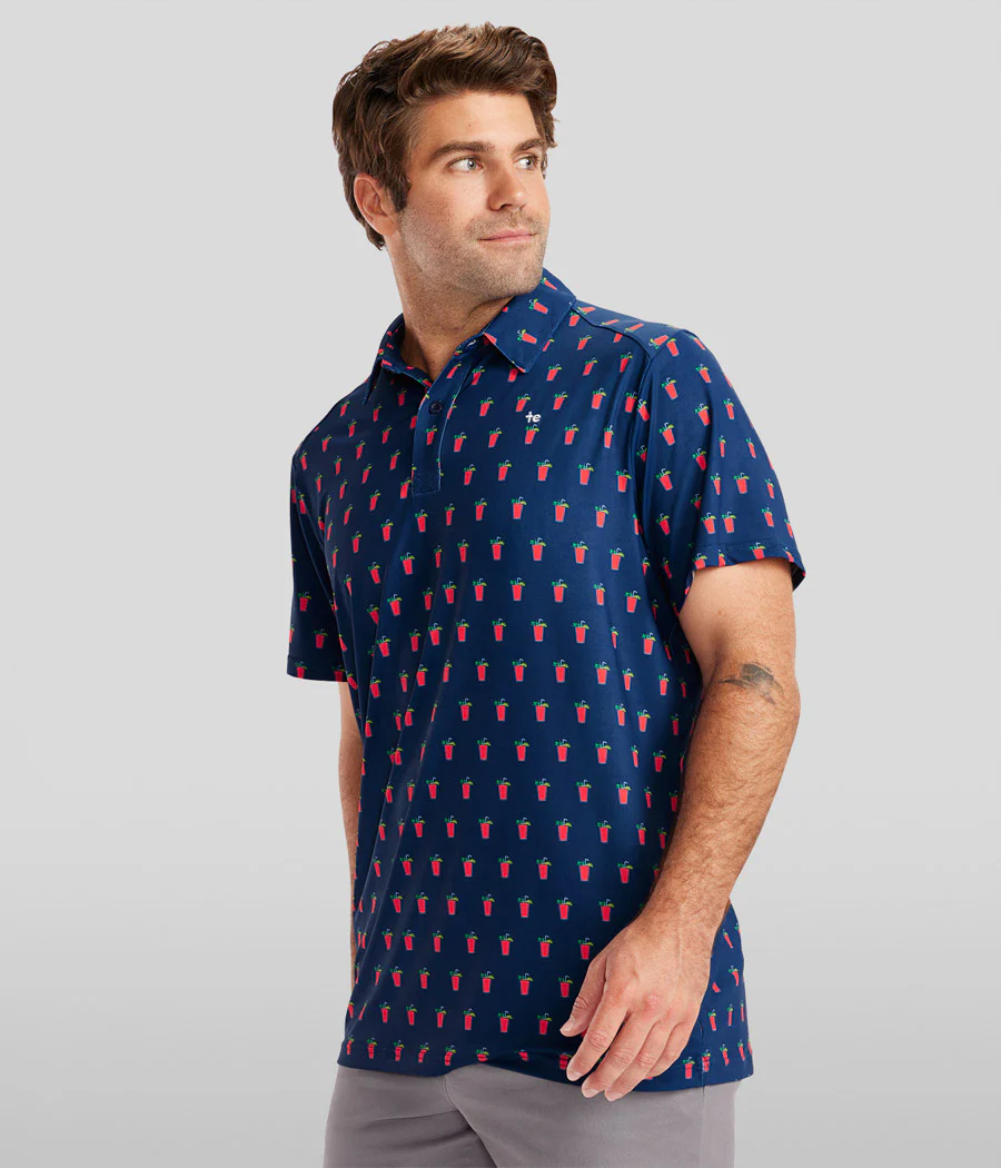 Men's Bloody Mary Golf Polo - Image 4