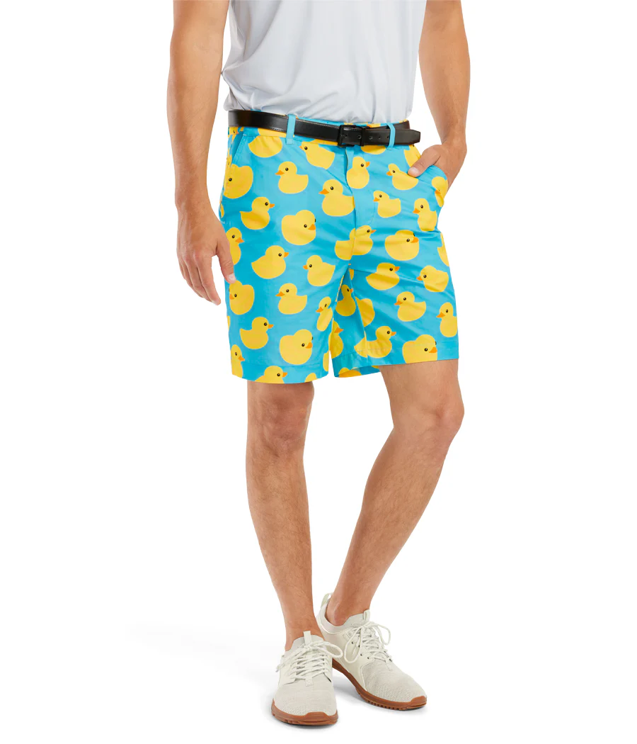 Men's Rubber Ducky Golf Shorts - Image 3