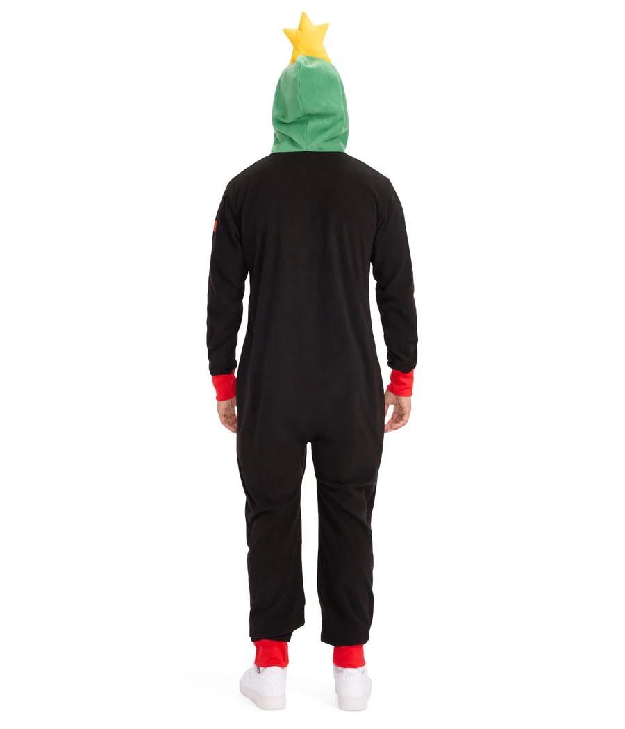 Men's Christmas Tree Toss Game Jumpsuit - Image 4