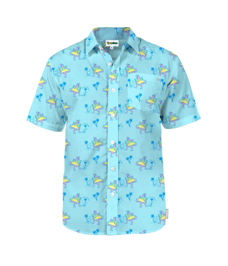 Men's Tacosaurus Hawaiian Shirt - Image 6