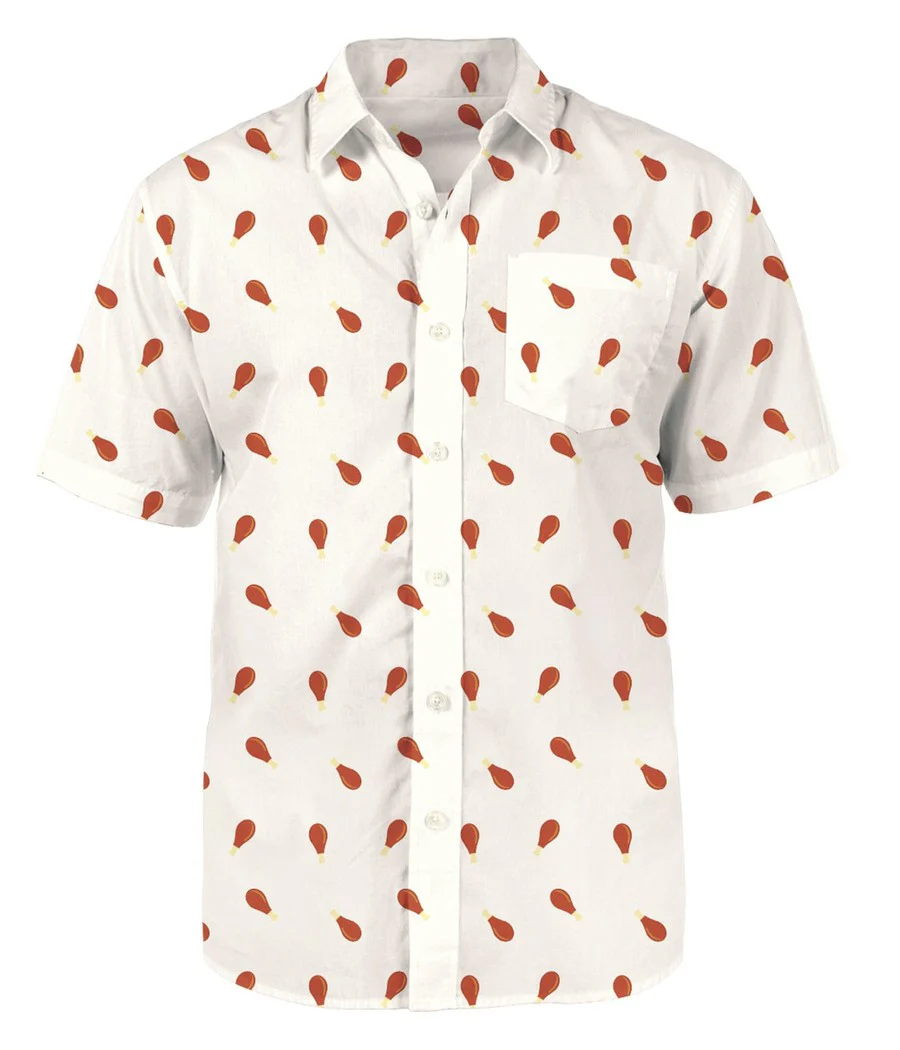 Men's Drumstick Button Down Shirt - Image 4