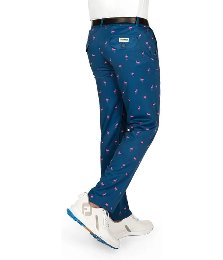 Men's Fairway Flamingo Golf Pants - Image 3