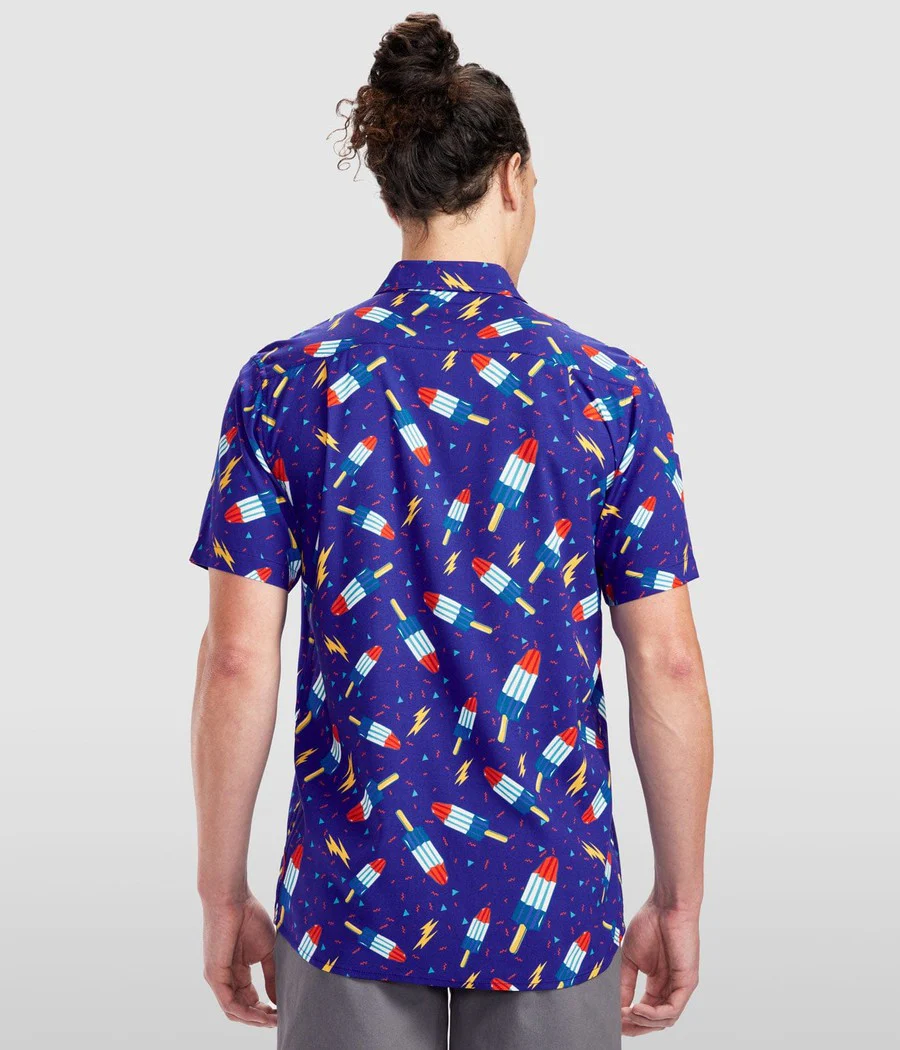 Men's Grand Finale Button Down Shirt - Image 3