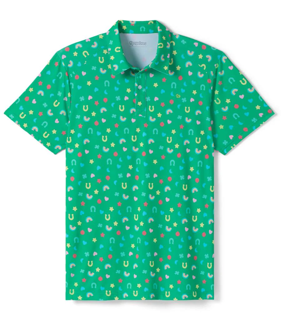 Men's Lucky Charmer Golf Polo - Image 6