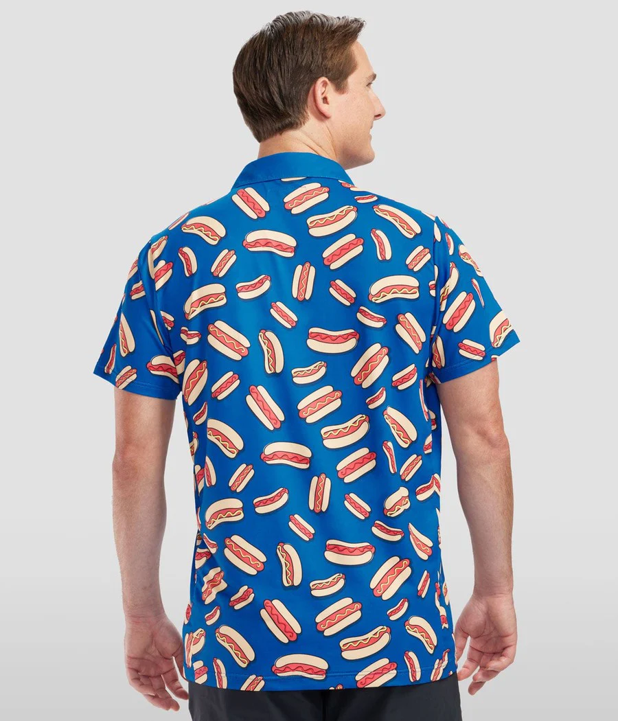 Men's Hot Dog Golf Polo - Image 6