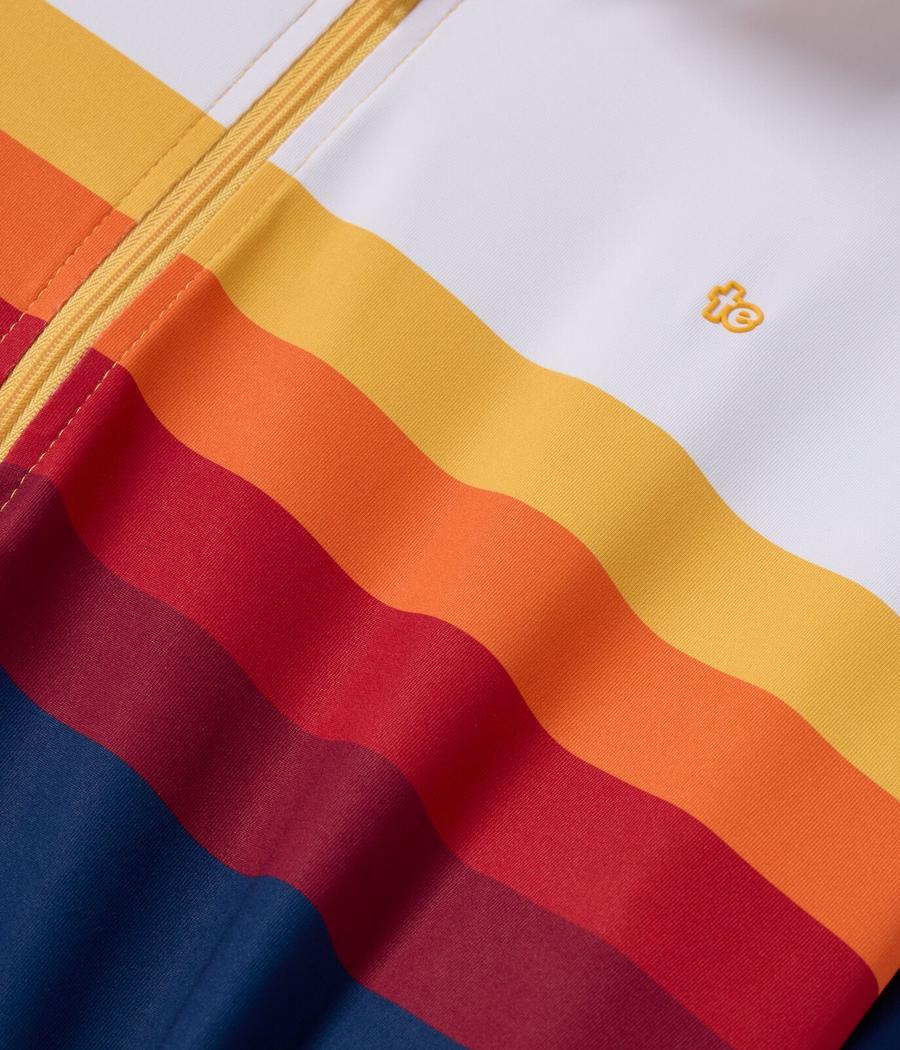 Men's Slice of Sunset Golf Quarter Zip Pullover - Image 7