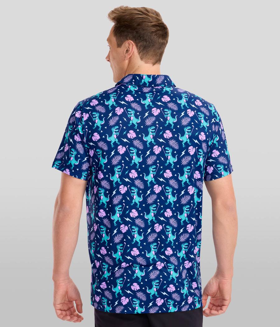 Men's Tee Rex Golf Polo - Image 3