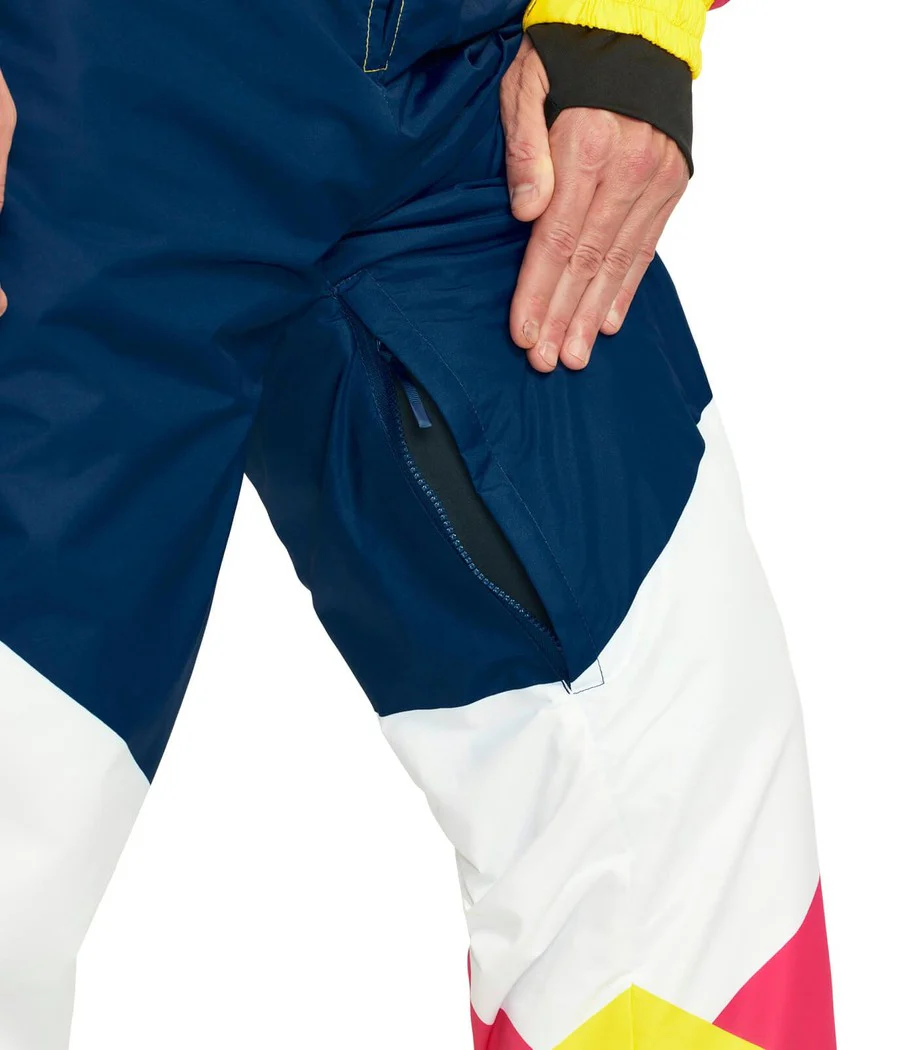 Men's Neon Knockout Ski Suit - Image 4