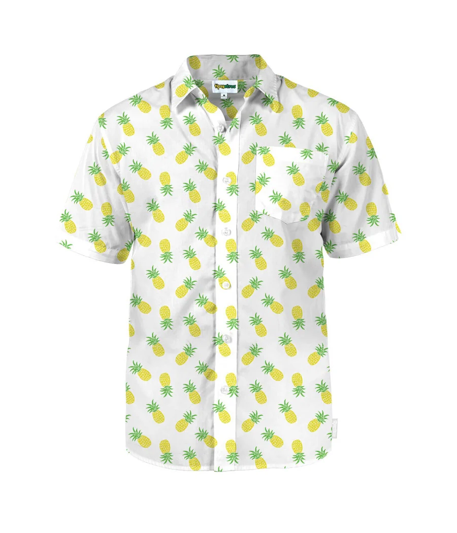 Men's Pineapple Parade Hawaiian Shirt - Image 4