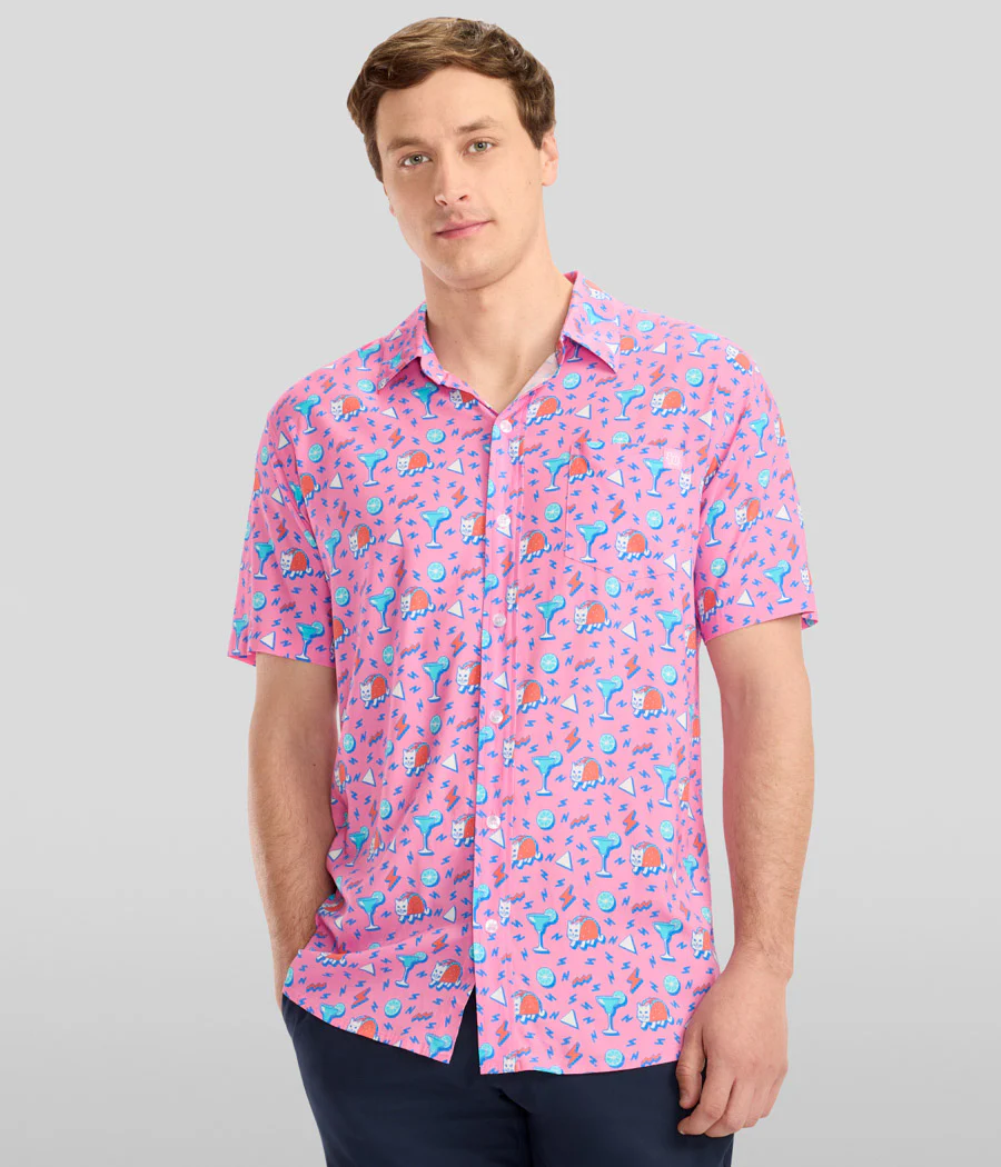 Men's Taco Gato Hawaiian Shirt - Image 3