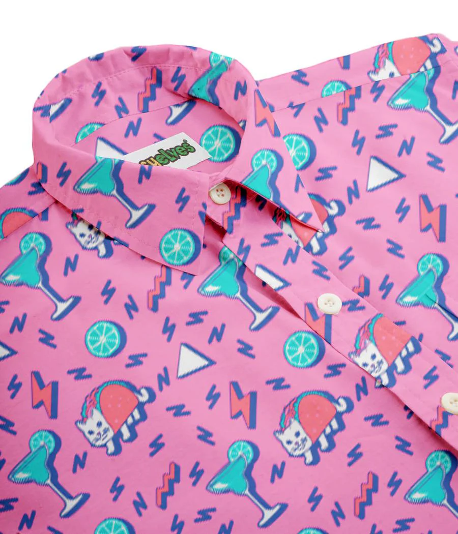 Men's Taco Gato Hawaiian Shirt - Image 6