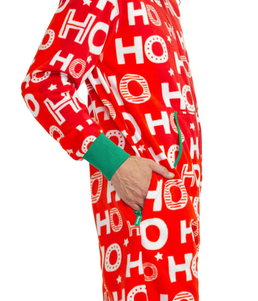 Men's Ho Ho Ho Jumpsuit - Image 3