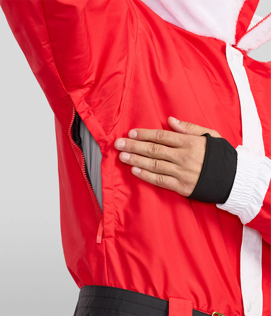 Men's Santa Snow Suit and Helmet cover - Image 4