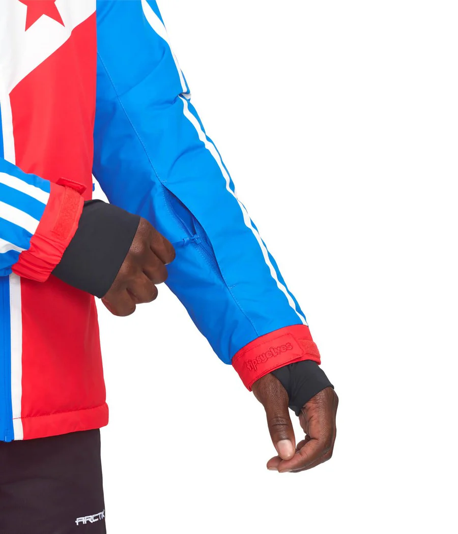 Men's Rockets Red Shred Snowboard Jacket - Image 3