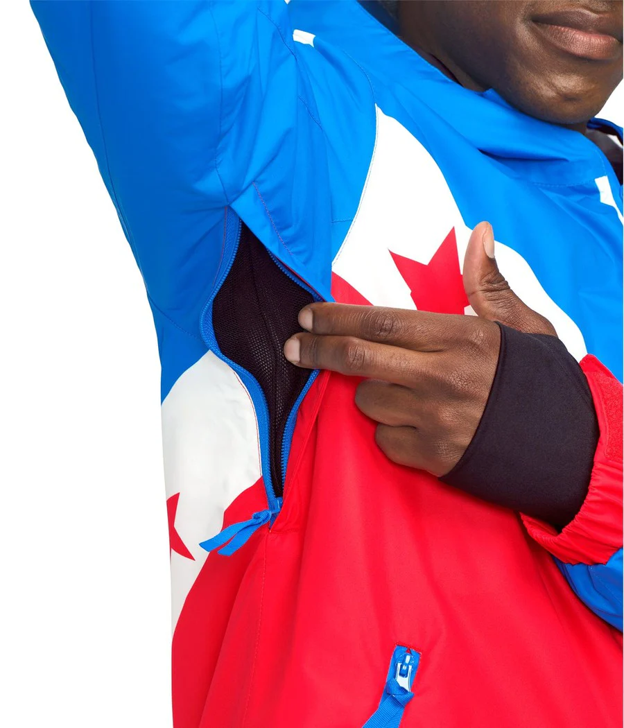 Men's Rockets Red Shred Snowboard Jacket - Image 4