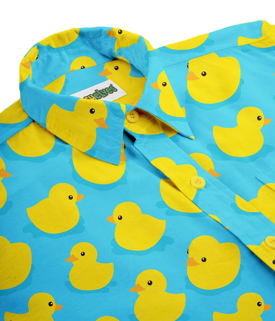 Men's Rubber Ducky Hawaiian Shirt - Image 5