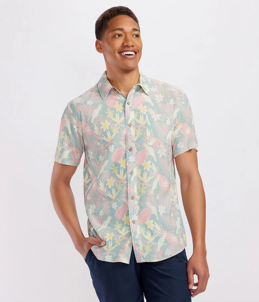 Men's Talk Birdie to Me Hawaiian Shirt - Image 3