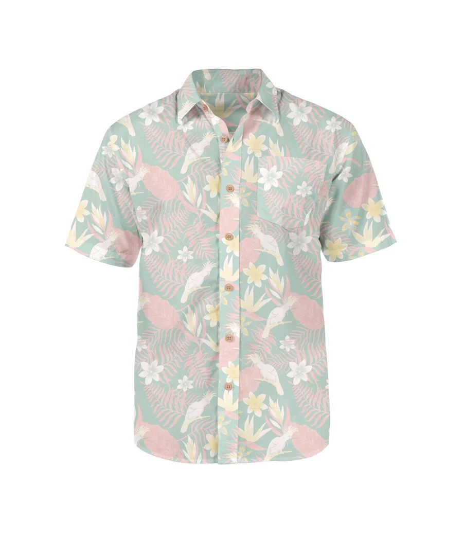 Men's Talk Birdie to Me Hawaiian Shirt - Image 7