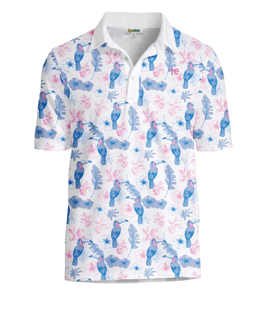 Men's Toucan Tango Golf Polo - Image 7