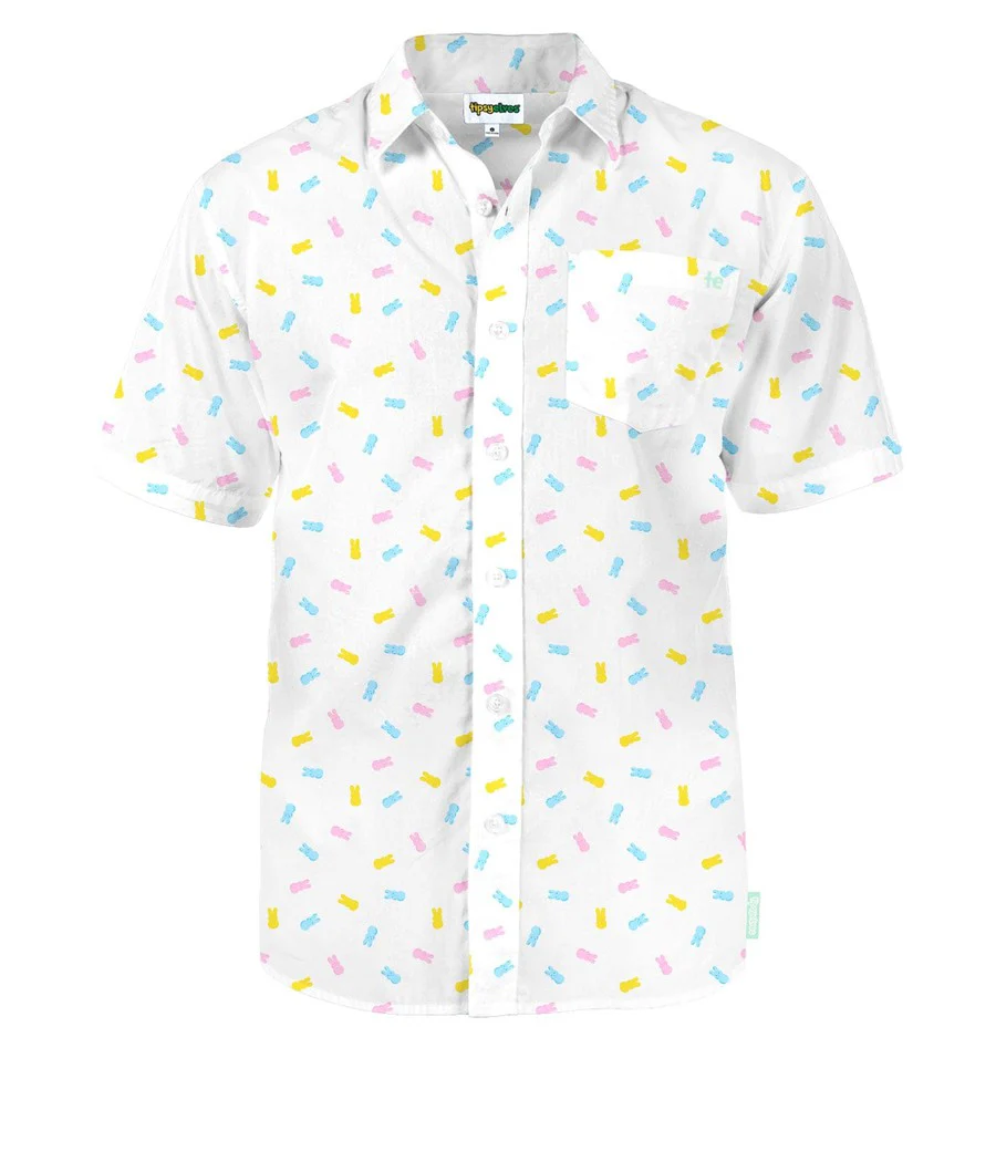 Men's PEEPS® Party Peeple Button Down Shirt - Image 5