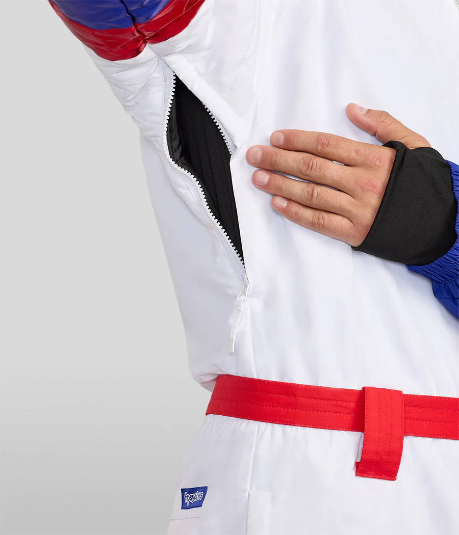 Men's Space Racer Snow Suit and Helmet Cover - Image 7