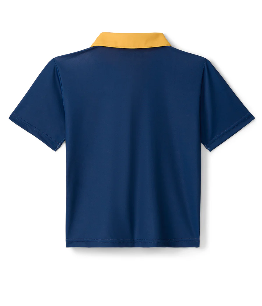 Toddler Boy's Slice of Sunset Golf Polo - Image 3