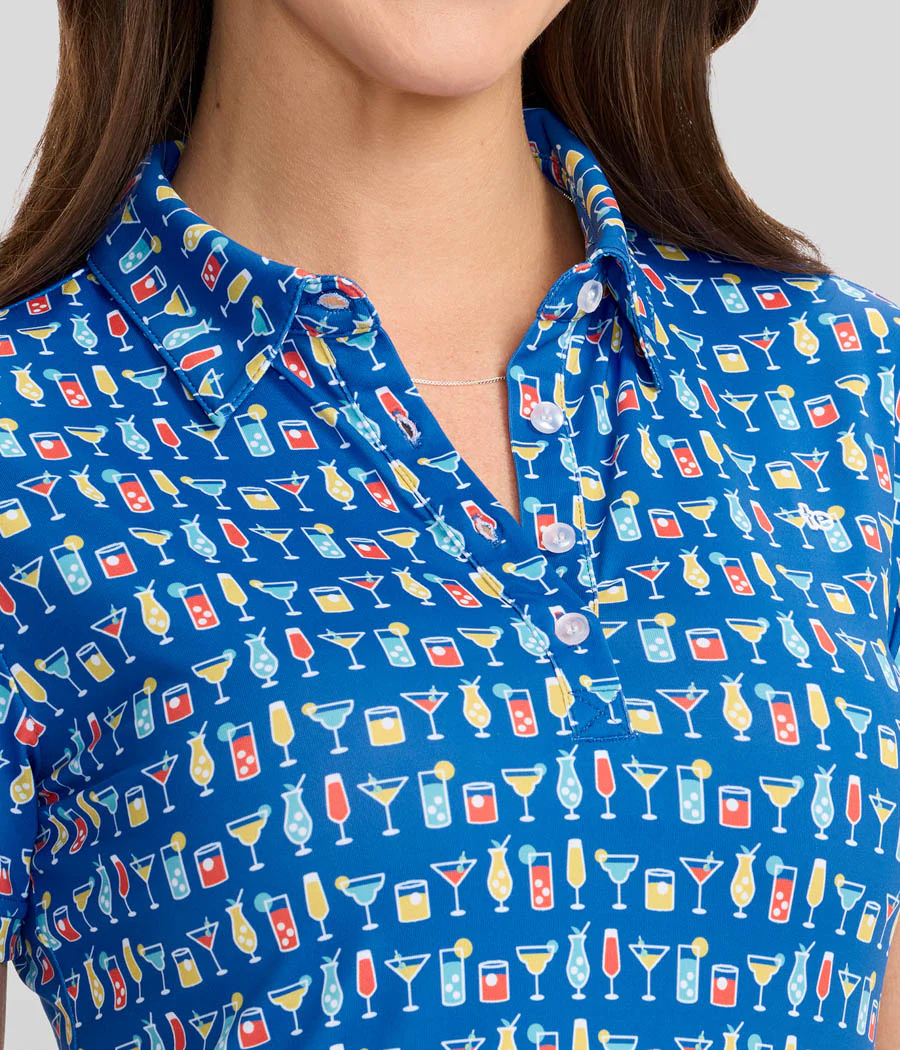 Women's Highballer Short-Sleeve Golf Polo - Image 4