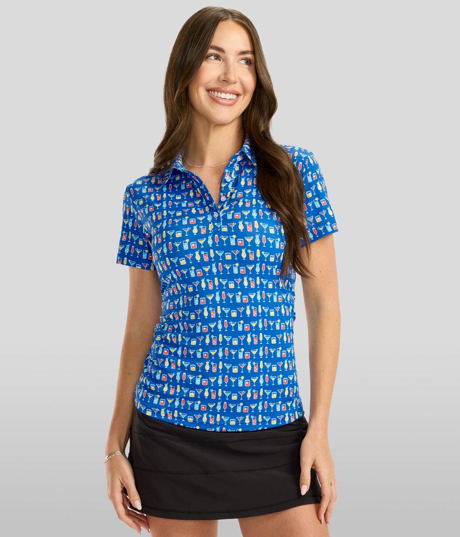 Women's Highballer Short-Sleeve Golf Polo - Image 8
