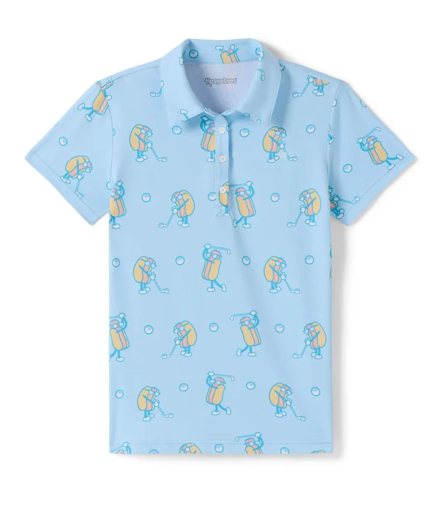 Women's Sizzlin' Swing Short-Sleeve Golf Polo - Image 8