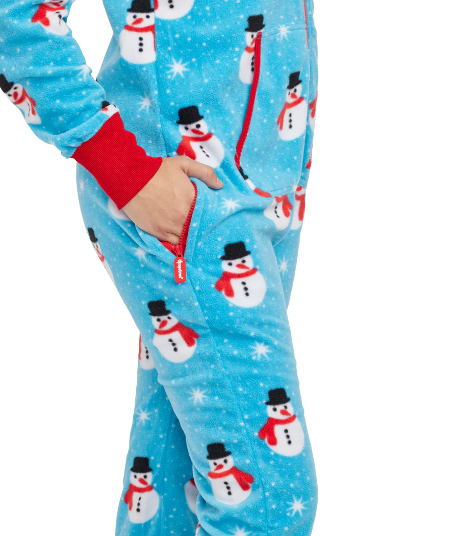Women's Snowman Is An Island Jumpsuit - Image 3