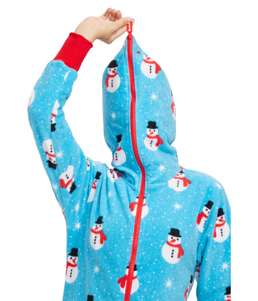 Women's Snowman Is An Island Jumpsuit - Image 4