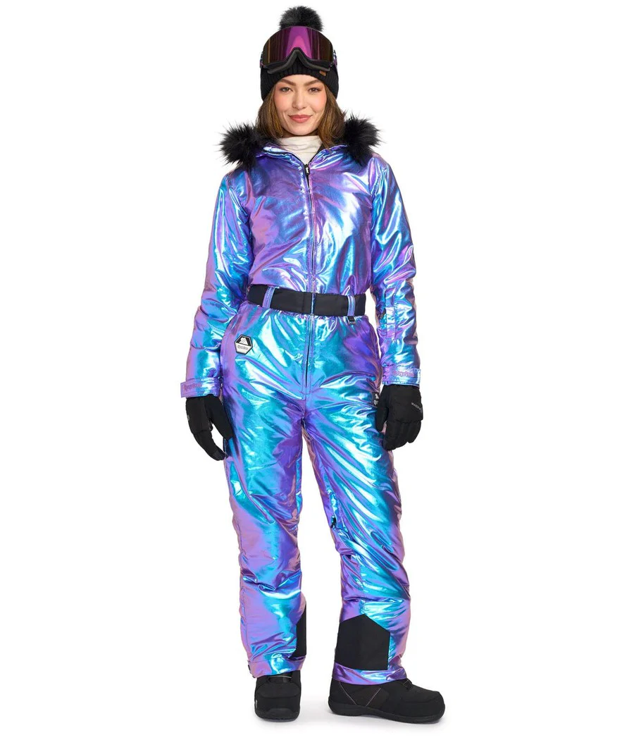 Women's Iridescent Iris Snow Suit - Image 8