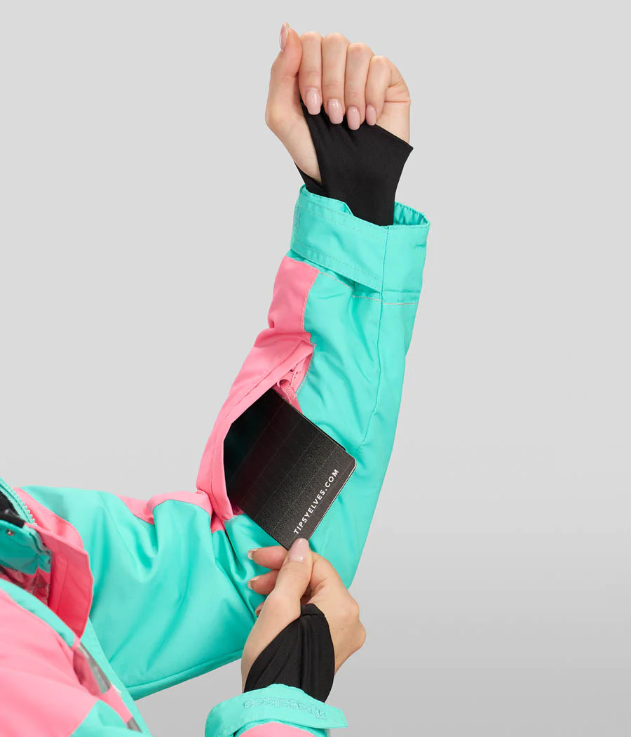 Women's Electric Zebra Snow Suit - Image 5