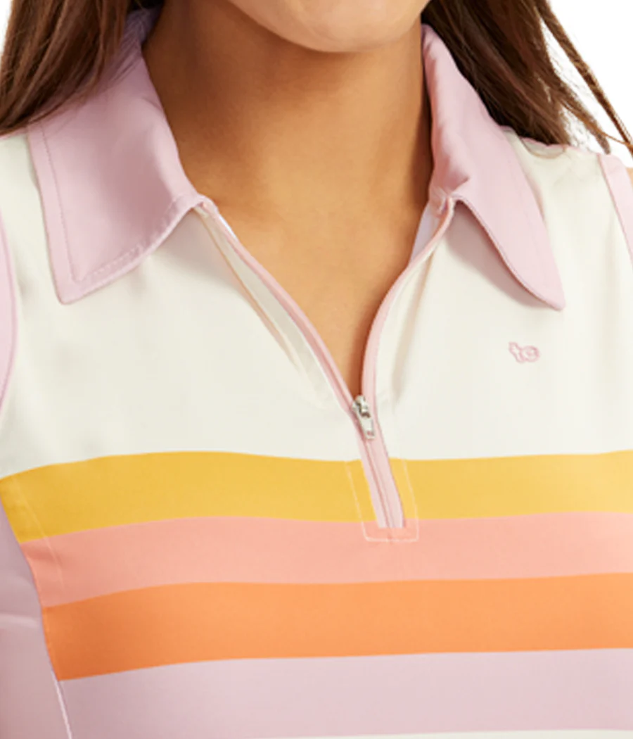 Women's Stroke of Sunset Golf Polo - Image 4