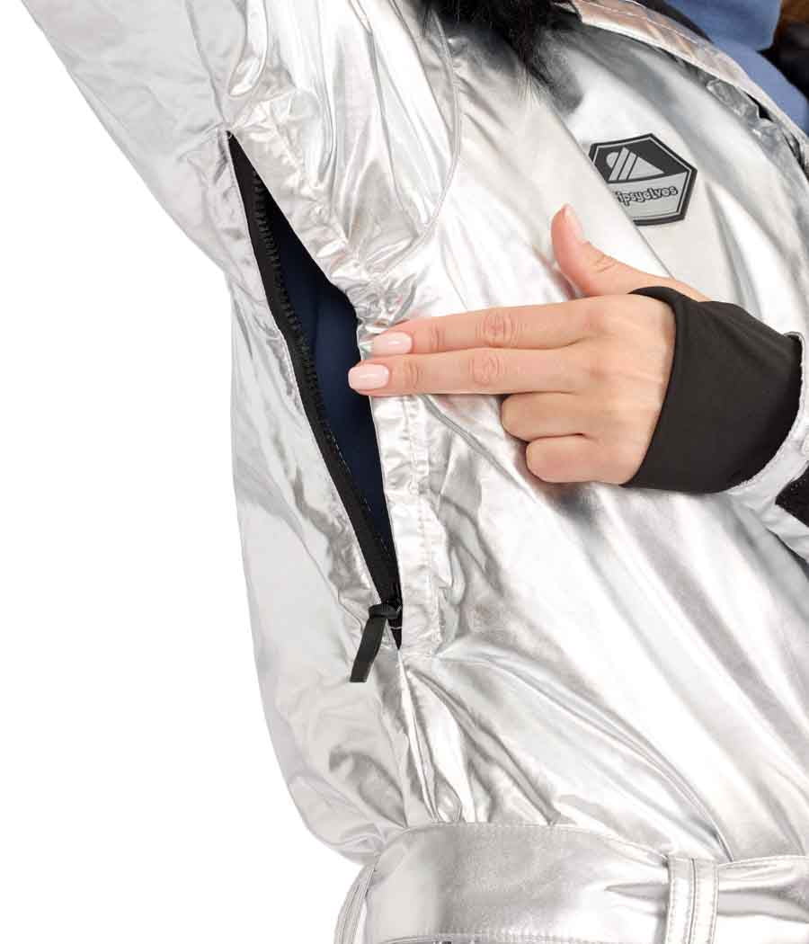 Women's Silver Bullet Ski Suit - Image 5