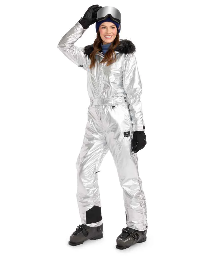 Women's Silver Bullet Ski Suit - Image 8