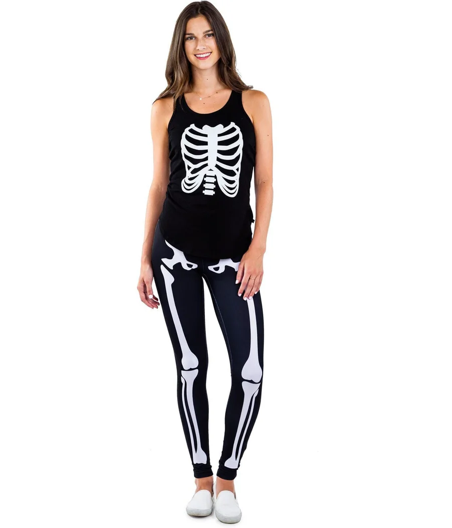 Women's Skeleton Tank Top - Image 3