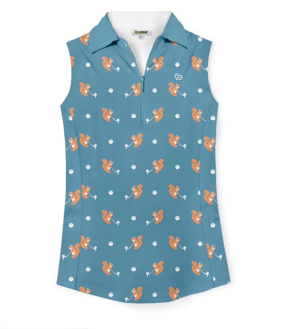 Women's Squirrel! Golf Polo - Image 6