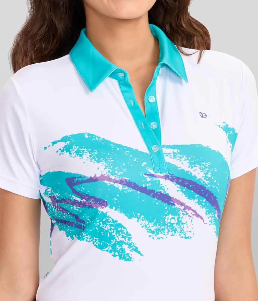 Women's Rip 'N Sip Short-Sleeve Golf Polo - Image 5